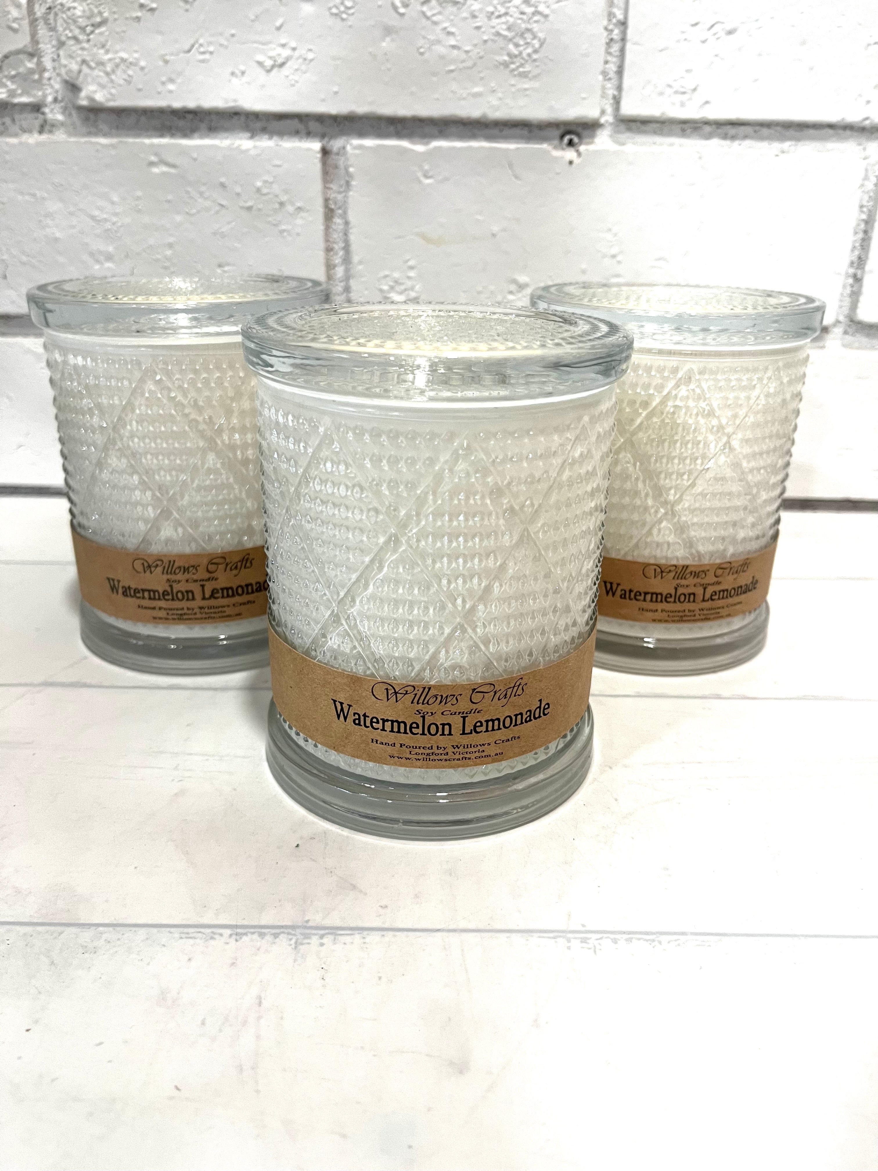Willow Craft Soy Candle - Watermelon Lemonade