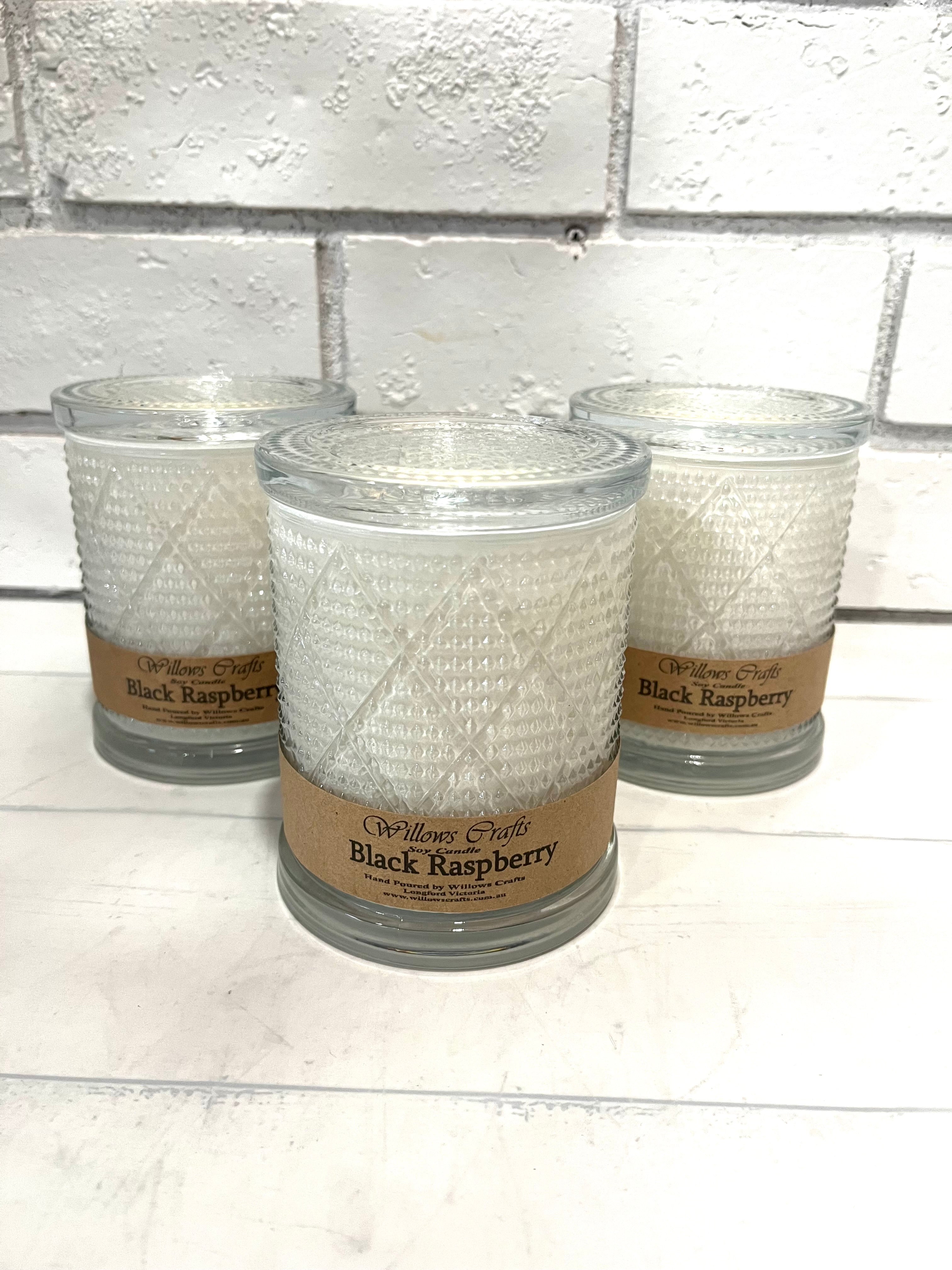Willows Crafts Soy Candle - Black Raspberry