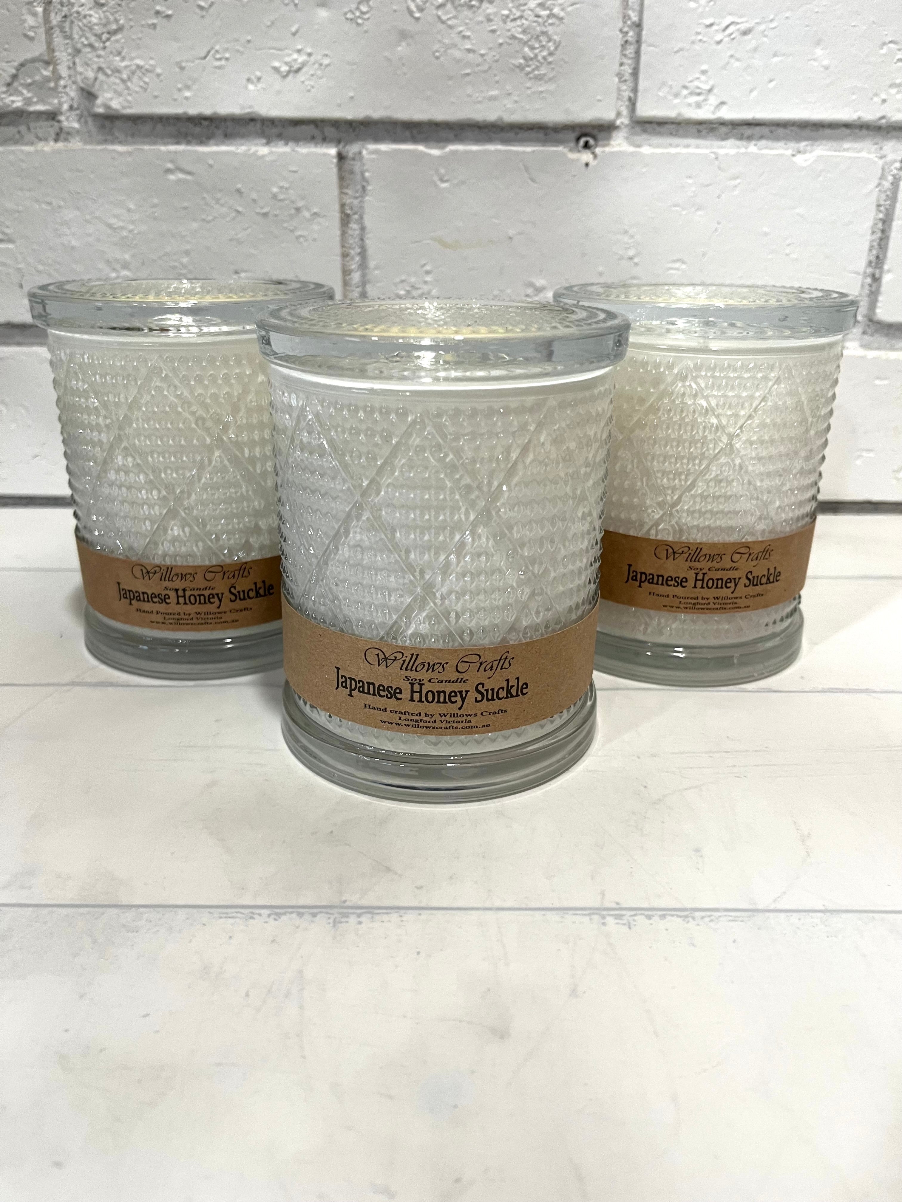 Willows Crafts Soy Candles - Japanese Honey Suckle