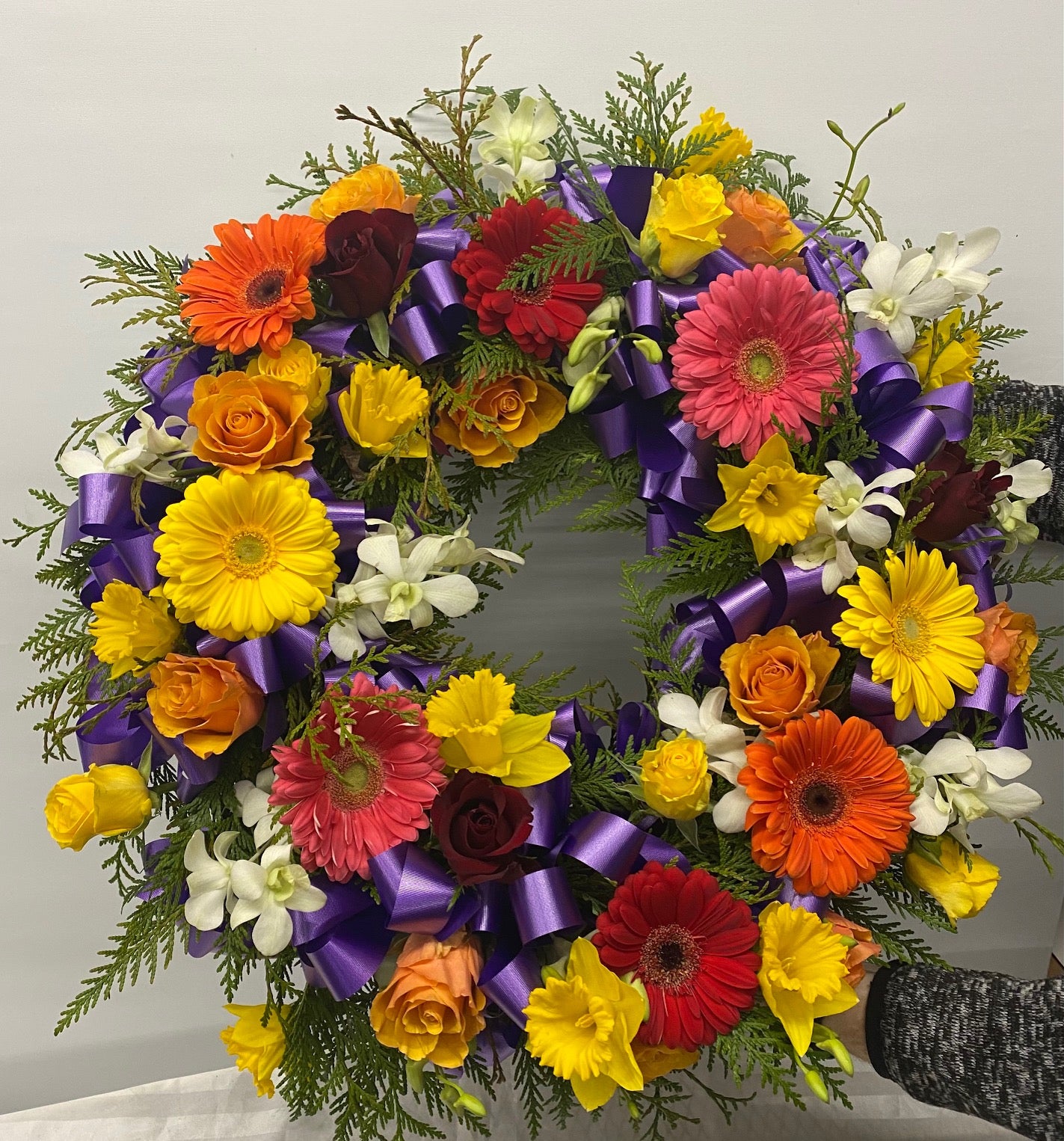 Wreath Sympathy Tribute 001