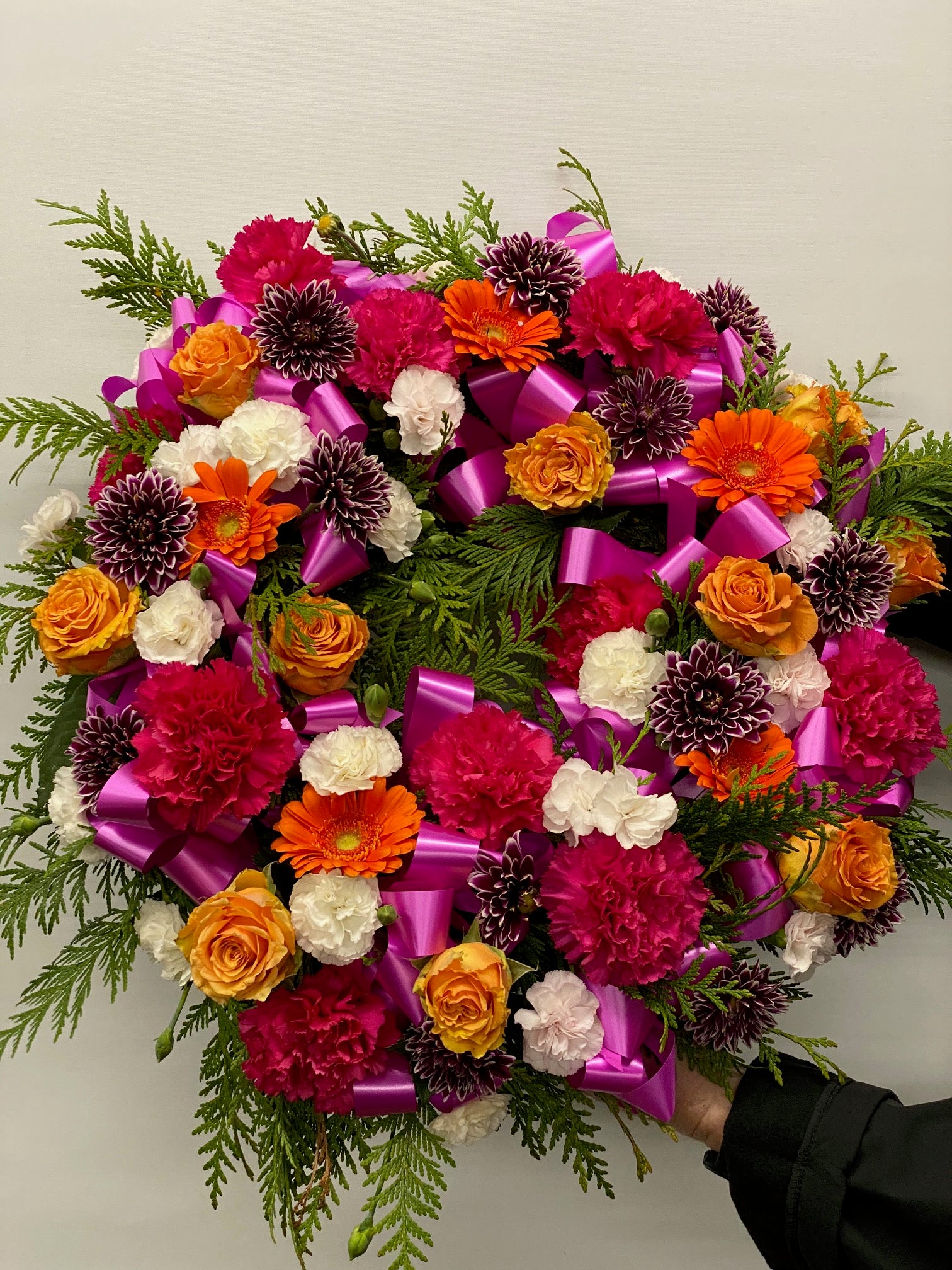 Wreath sympathy tribute 003